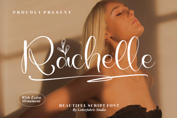 Rachelle Font Poster 1