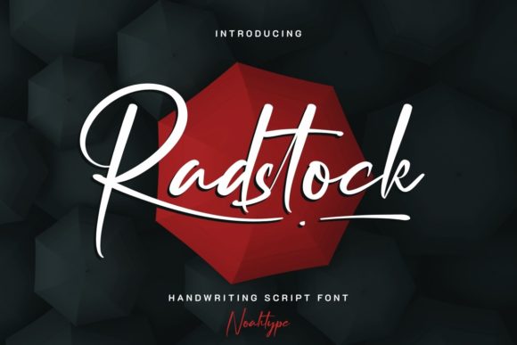 Radstock Font Poster 1