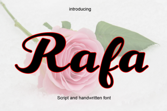 Rafa Font Poster 1