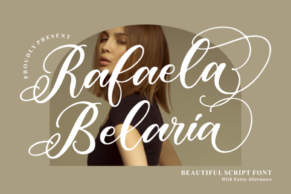 Rafaela Belaria Font Poster 1