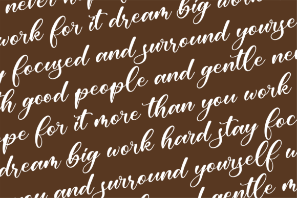 Rafaela Belaria Font Poster 8