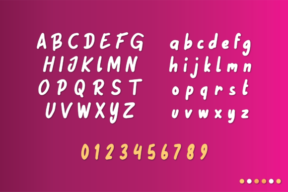 Rafaela Valentine Font Poster 4