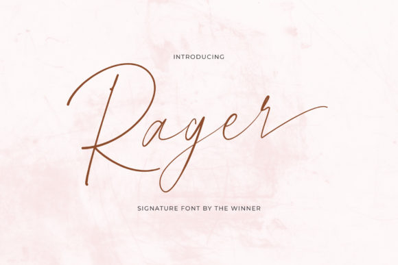 Rager Font