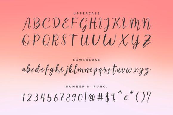 Rahasia Font Poster 4