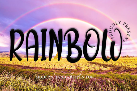 Rainbow Font