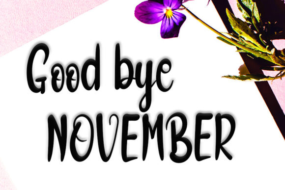 Rainbow Font Poster 3