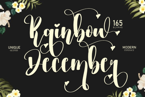 Rainbow December Font