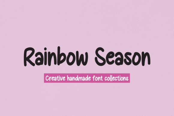 Rainbow Season Font