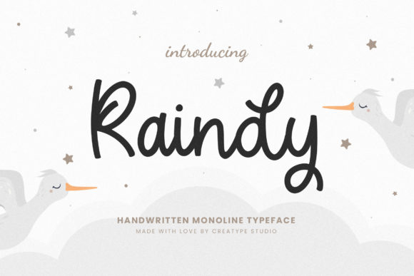 Raindy Font Poster 1