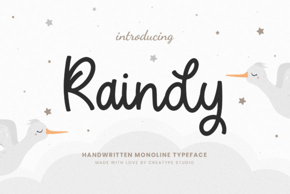 Raindy Font