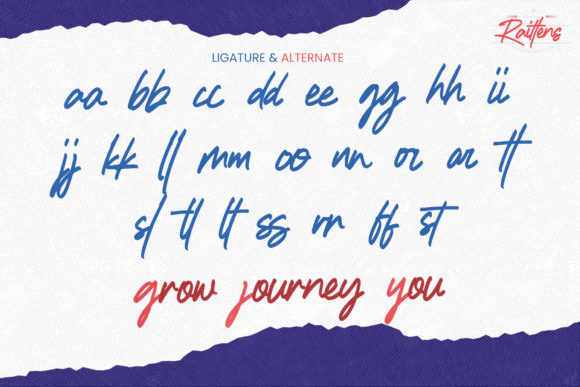 Raittens Font Poster 7