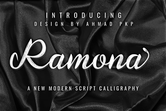 Ramona Font Poster 1