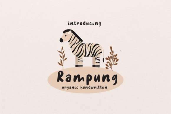 Rampung Font Poster 1