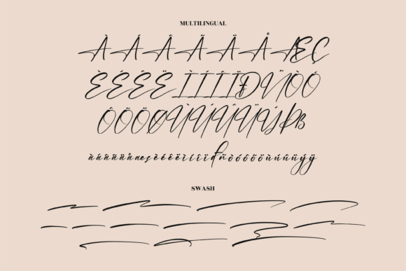 Randela Smitha Font Poster 15