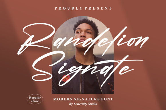 Randelion Signate Font Poster 1