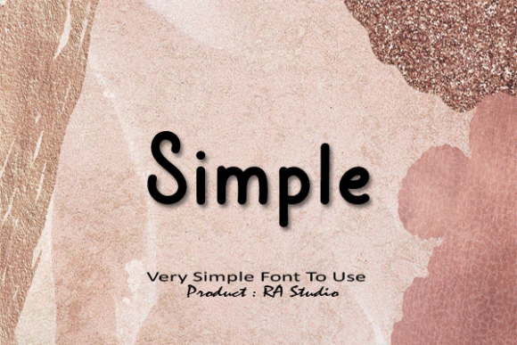 Random Type Font Poster 5
