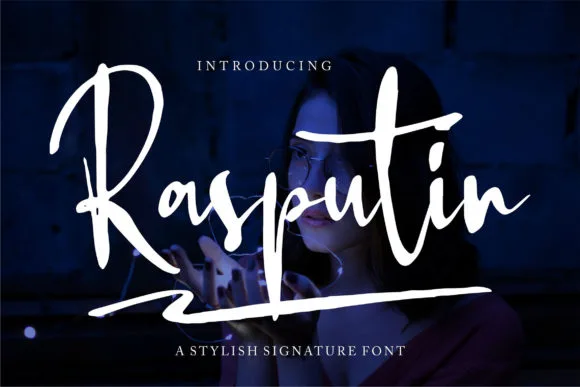 Rasputin Font Rasputin Font Poster 1