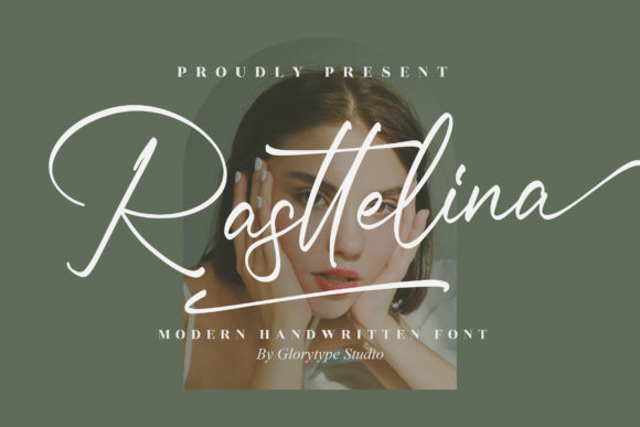 Rasttelina Font Poster 1