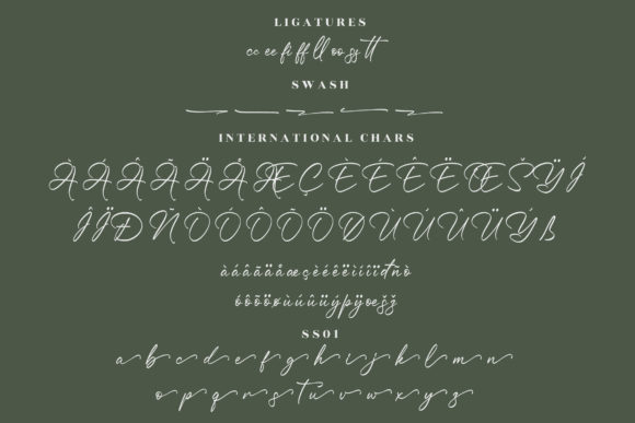Rasttelina Font Poster 14