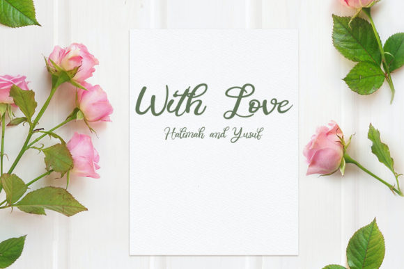 Rasyid Sans Letters Font Poster 3