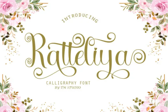 Ratteliya Font Ratteliya Font Poster 1