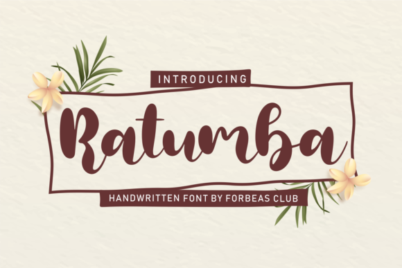 Ratumba Font Poster 1