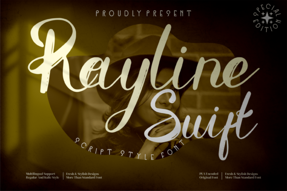 Rayline Swift Font Poster 1