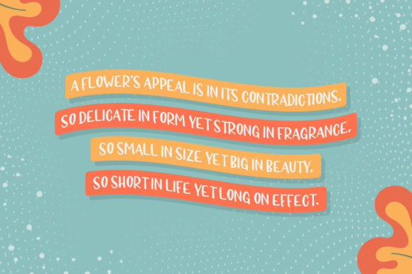 Rebecca Clifton Font Poster 5