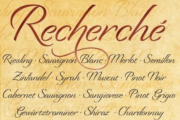 Recherche Font Poster 3