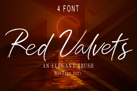 Red Valvets Font