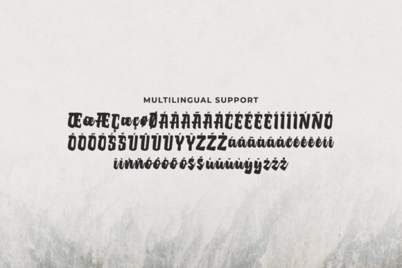 Redrick Font Poster 4