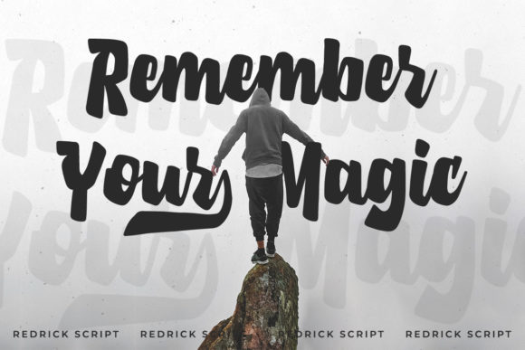 Redrick Font Poster 6