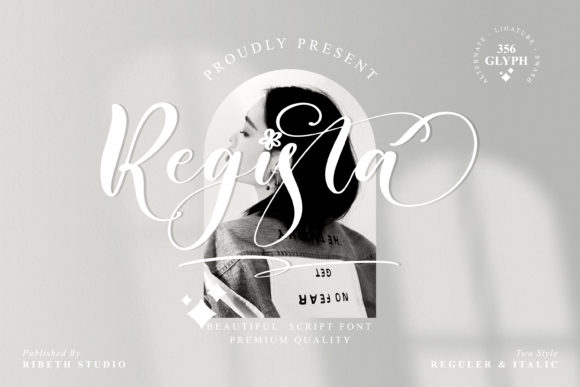 Regista Font Poster 1