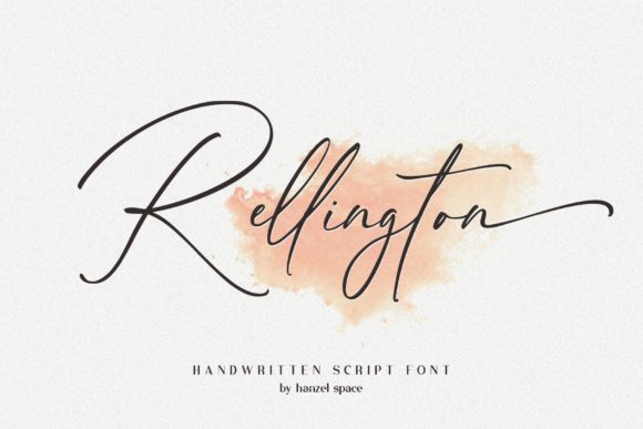 Rellington Font Poster 1