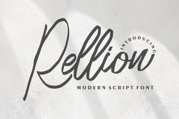 Rellion Font Poster 1