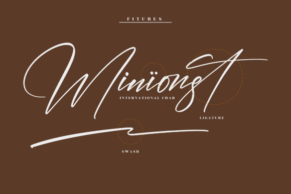 Rembulan Signature Font Poster 12