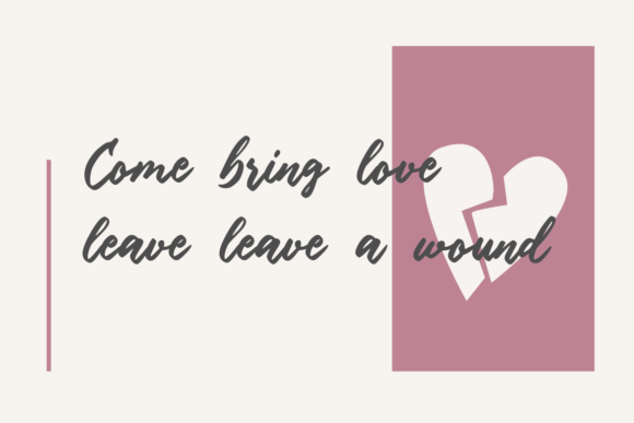 Remidi Cinta Font Poster 3