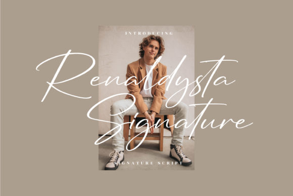 Renaldysta Signature Font