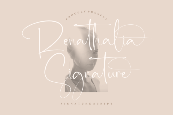 Renathalia Signature Font