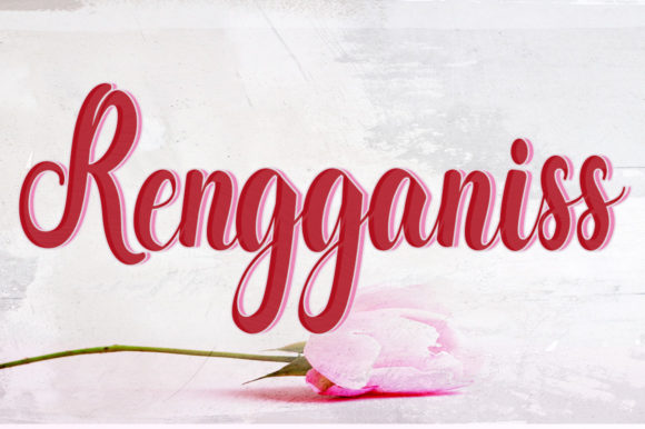 Rengganis Font Poster 1