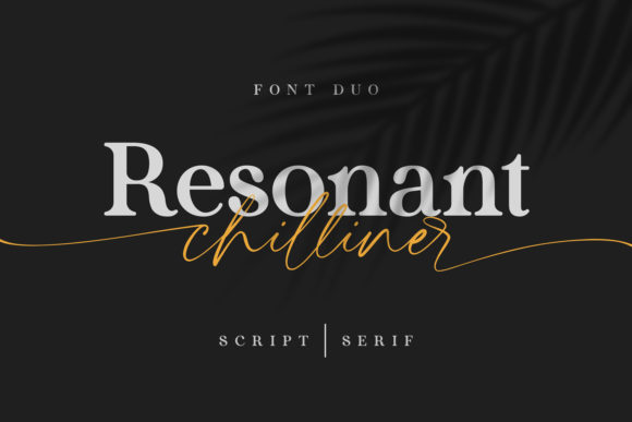 Resonant Chilliner Font Poster 10