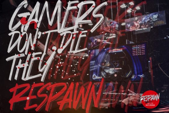 Respawn Font Poster 2