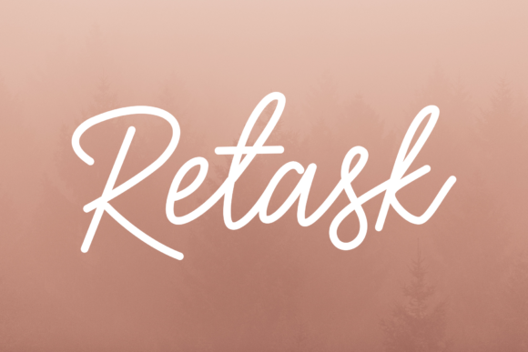 Retask Font