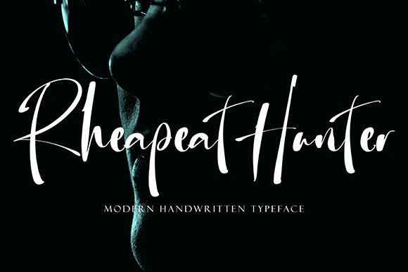 Rhepeat Hunter Font Poster 1