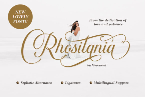Rhositania Font Poster 1
