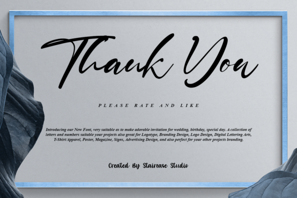 Riana Maria Font Poster 10