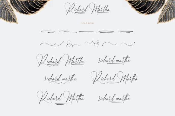 Richard Martha Font Poster 8