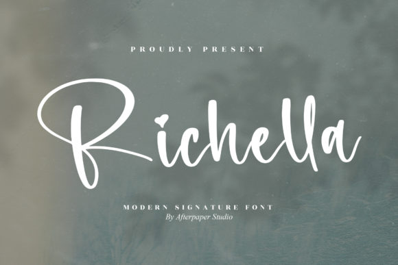 Richella Font Poster 1