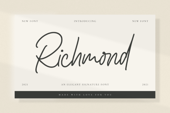 Richmond Font Poster 1