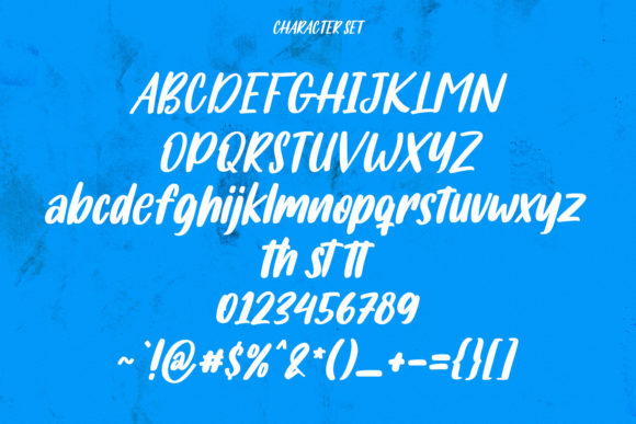 Ricksons Font Poster 8